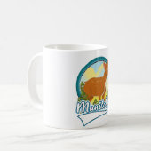 Manitoba Kanada Reiselogo Kaffeetasse (Vorderseite Links)