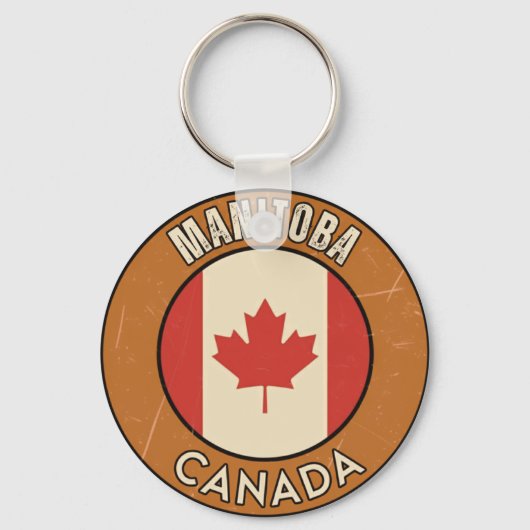 Manitoba Kanada Schlüsselanhänger (Vorderseite)