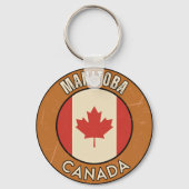 Manitoba Kanada Schlüsselanhänger (Rückseite)