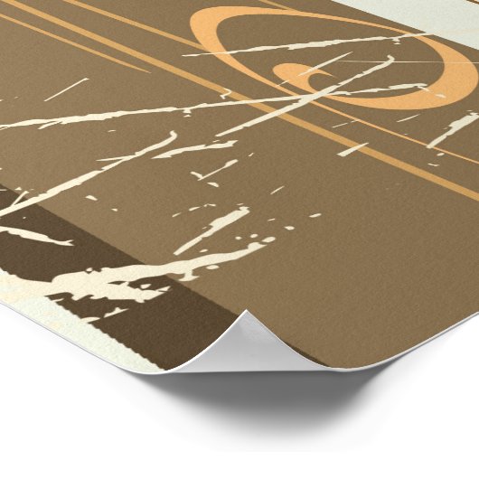 Manitoba Kanada Vintages Reiseplakat Poster (Ecke)