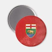 Manitoba Magnet (Vorderseite/Rückseite)