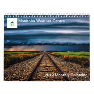 Manitoba-Meteorologiestation - Monatskalender 2019 Kalender