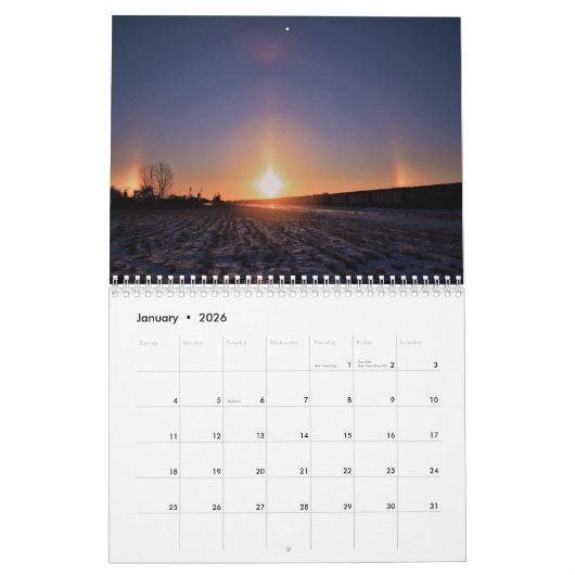 Manitoba-Meteorologiestation - Monatskalender 2019 Kalender (Jan 2026)