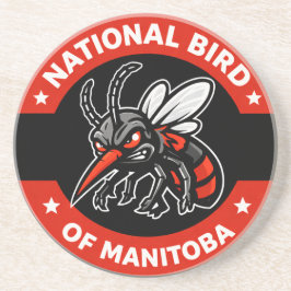 Manitoba National Bird Coasters Getränkeuntersetzer