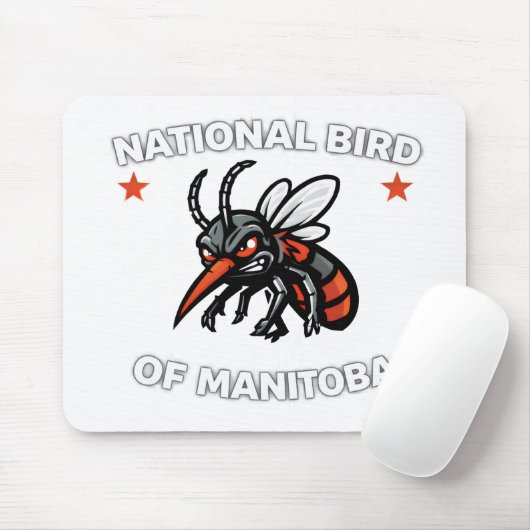 Manitoba National Bird Mouse Pad Mousepad (Mit Mouse)