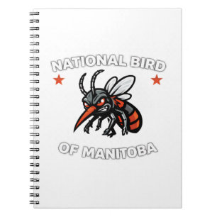 Manitoba Nationalvogel Notizbuch Notizblock