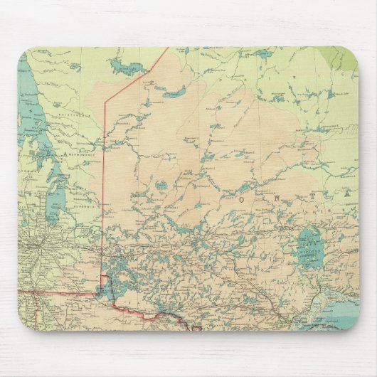 Manitoba & Northwest Ontario Mousepad (Vorne)