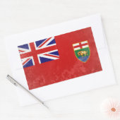 Manitoba Rechteckiger Aufkleber (Umschlag)