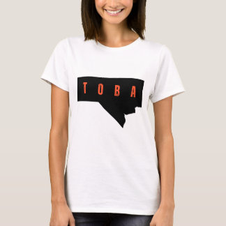 Manitoba-Stolz-Shirt mit fetten Grunge-Lettern T-Shirt