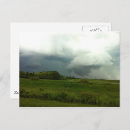Manitoba Storms Postkarte (Vorne/Hinten)