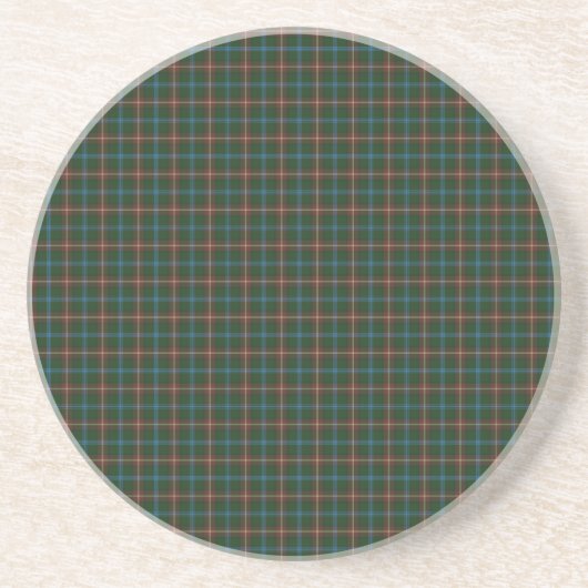 Manitoba tartan getränkeuntersetzer (Vorne)