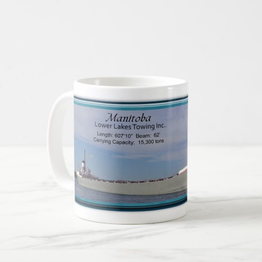 Manitoba-Tasse Kaffeetasse (Vorderseite Links)