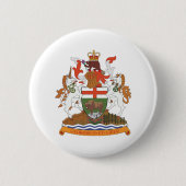 Manitoba-Wappen Button (Vorderseite)