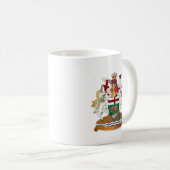 Manitoba-Wappen Kaffeetasse (VorderseiteRechts)