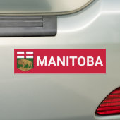 Manitoba-Wappen - KANADA Autoaufkleber (Auf Auto)