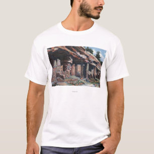 Manitou Frühlinge, Colorado - Klippen-Wohnungen T-Shirt