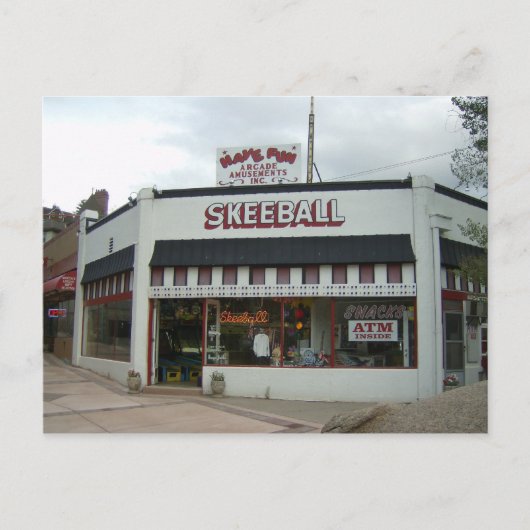 Manitou Frühlinge, Colorado Postkarte (Vorderseite)