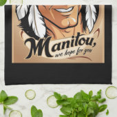 Manitou Geschirrtuch (Gefaltet)