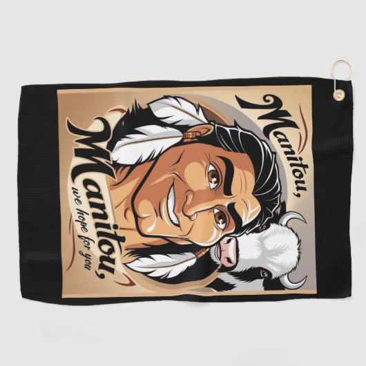 Manitou Golfhandtuch (Horizontal)