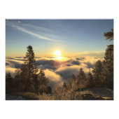 Manitou Incline Sonnenaufgang über den Wolken Fotodruck (Vorne)
