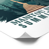 Manitou Incline Summit Club1 Poster (Ecke)