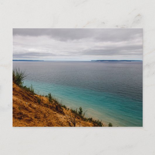 Manitou Islands Seed from Pyramid Point, Michigan Postkarte (Vorderseite)