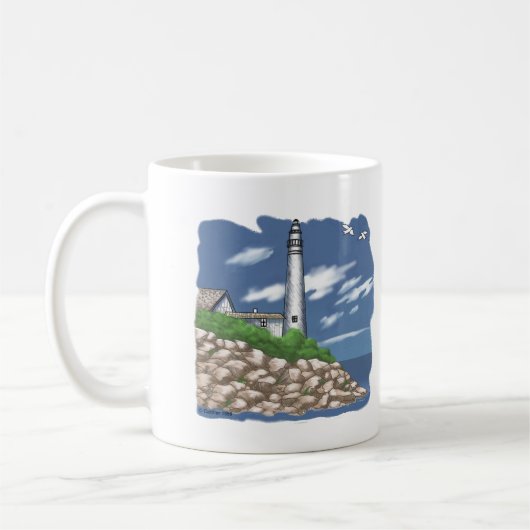 Manitou Leuchtturm Tasse (Links)