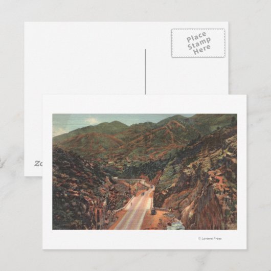 Manitou Springs, CO 2 Postkarte (Vorne/Hinten)