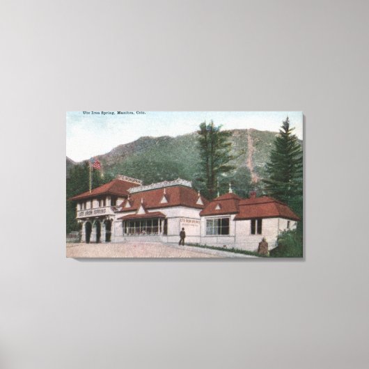 Manitou Springs, CO 3 Leinwanddruck (Vorderseite)