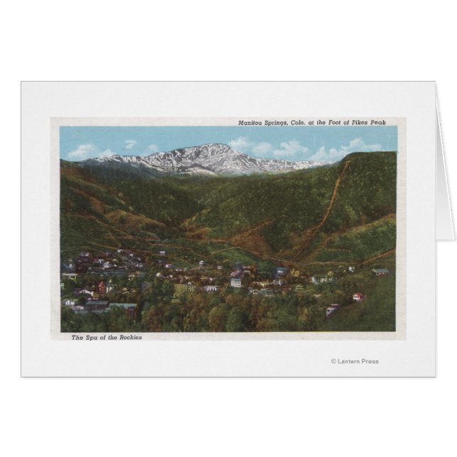 Manitou Springs, CO - Der Wellness-Center der Rock (Vorderseite (Horizontal))