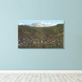 Manitou Springs, CO - Der Wellness-Center der Rock Leinwanddruck (Insitu (Holzboden))