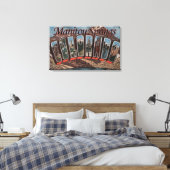 Manitou Springs, Colorado - Große Buchstabenszenen Leinwanddruck (Insitu (Schlafzimmer))