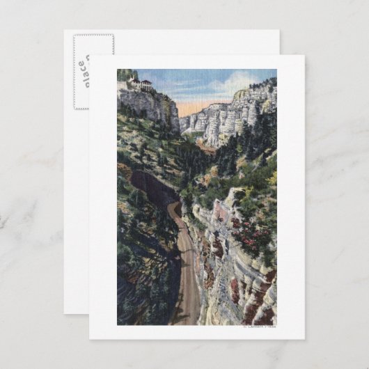 Manitou Springs, Colorado Postkarte (Vorne/Hinten)