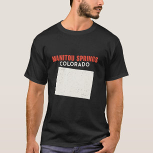 Manitou Springs Colorado USA Staat America Travel T-Shirt