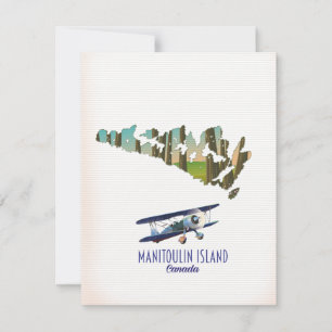Manitoulin-Insel Kanada Karte