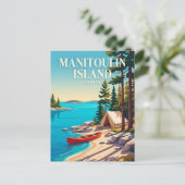 Manitoulin Island Kanada Postkarte (Stehend Vorderseite)
