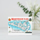 Manitoulin Island Kanada Postkarte (Stehend Vorderseite)