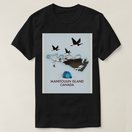 Manitoulin Island Kanada T-Shirt (Design vorne)