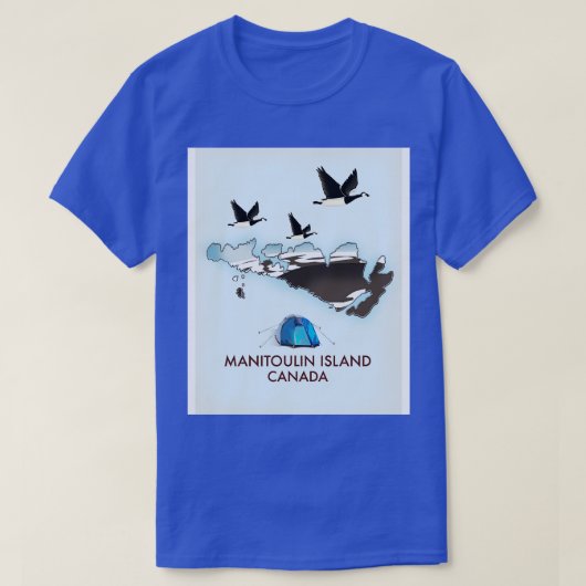 Manitoulin Island Kanada T-Shirt (Design vorne)