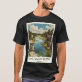 Manitoulin Island Ontario Freshwater Island Scener T-Shirt (Vorderseite)