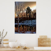 Manitowish Winter Poster (Küche)