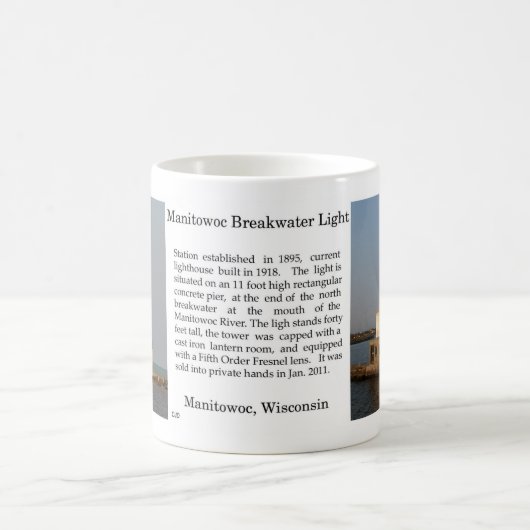 Manitowoc Breakwater Light Tasse (Mittel)