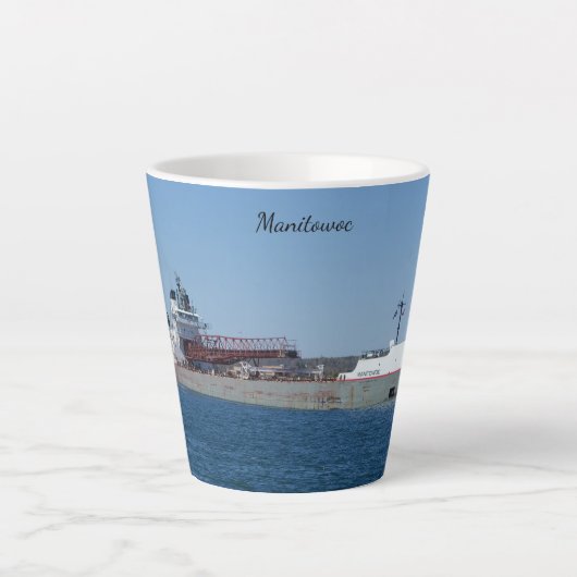 Manitowoc latte Tasse (Vorderseite)