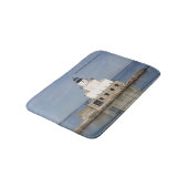 Manitowoc North Breakwater Light bathmat Badematte (Schrägansicht)