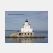 Manitowoc North Breakwater Light door matte (Vorderseite)
