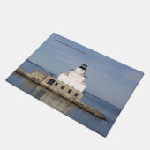 Manitowoc North Breakwater Light door matte (Schrägansicht)