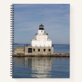 Manitowoc North Breakwater Light Notebook Notizblock (Vorderseite)