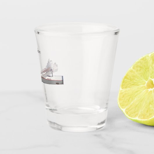 Manitowoc-Scheiben Schnapsglas (Rechts)