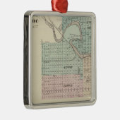 Manitowoc, Sheboygan und Hilbert, Wis Ornament Aus Metall (Rechts)