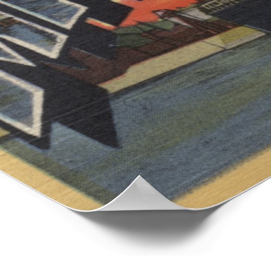 Manitowoc, Wisconsin - Große Buchstabenszenen Poster (Ecke)